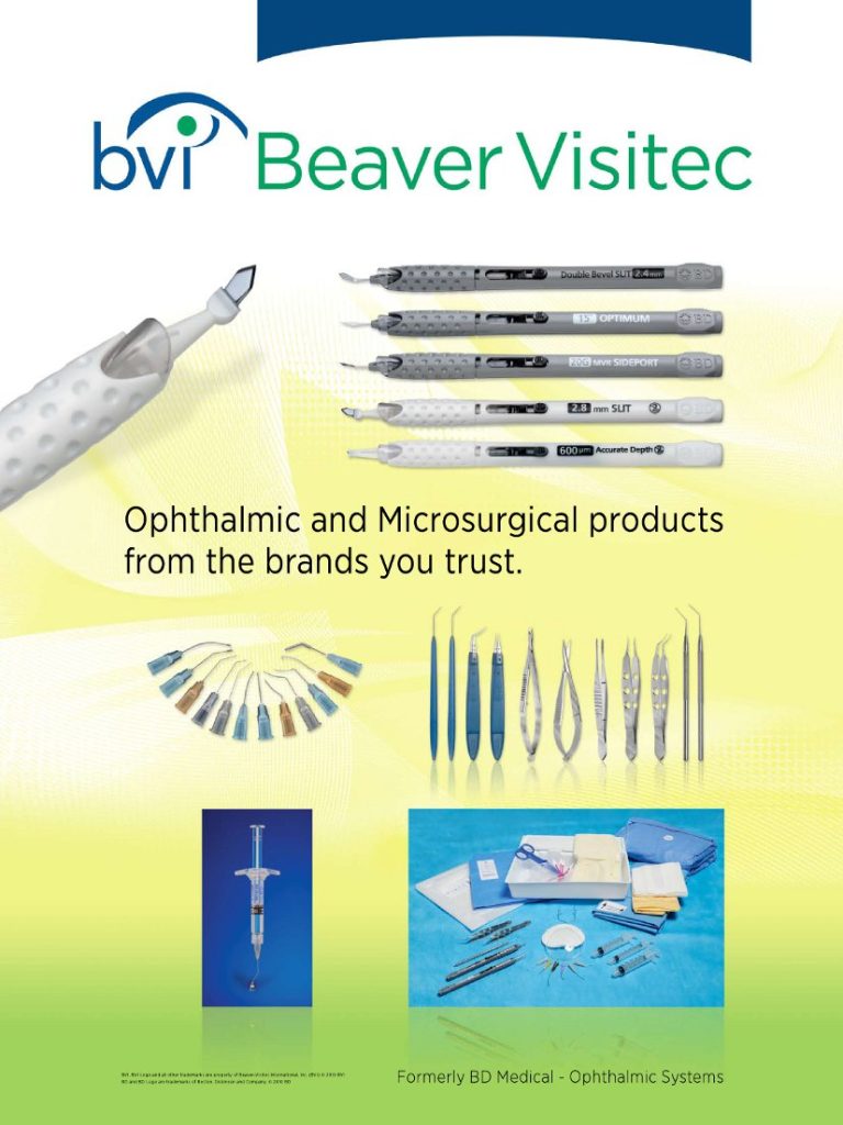 Microsurgical and Opthalmic Devices